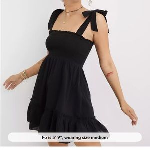 NWT Aerie All Day Smocked Dress